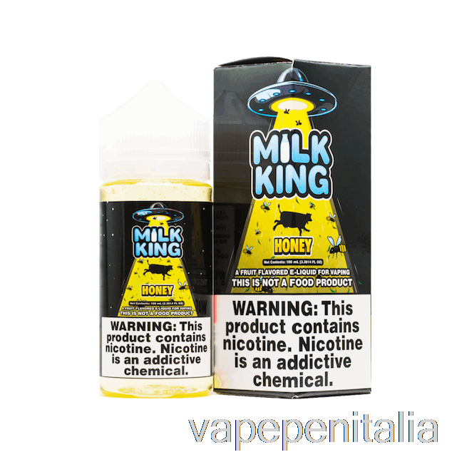 Vape In Italia Miele - Milk King - 100ml 3mg